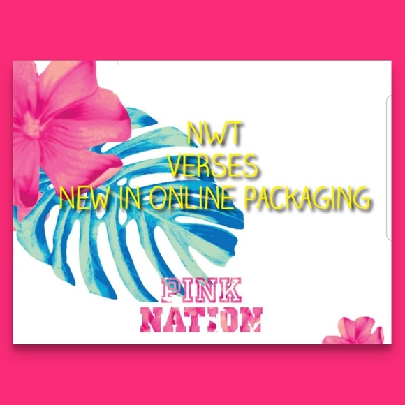 PINK Victoria's Secret Other - NWT VERSES NEW IN ORIGINAL SHIPPING PACKAGING